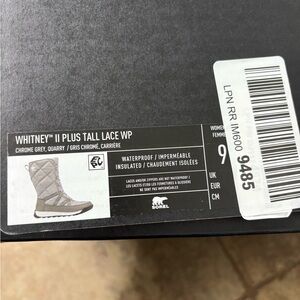 Sorel Gray Winter Boots